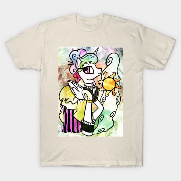 Traveler Celestia T-Shirt by ScribbleSketchScoo